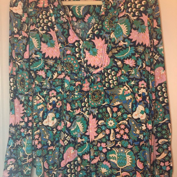 LOFT floral blouse - Picture 2 of 5